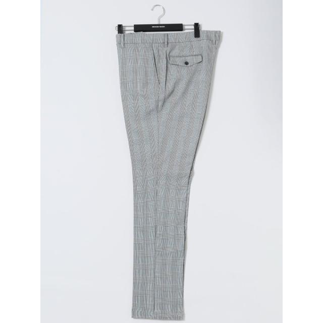 グランバック（GRAND−BACK）/【大きいサイズ】グランバック/GRAND−BACK クロスストレッチ トラウザーパンツ グレンチェッ