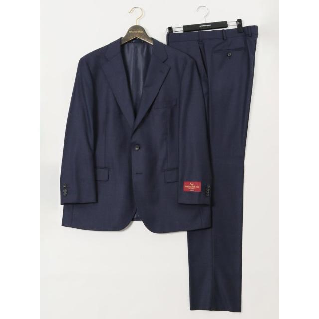 グランバック（GRAND−BACK）/【大きいサイズ SUPER140’S シルク混ウール】グランバック 2ボタン2ピース ビジネススーツ