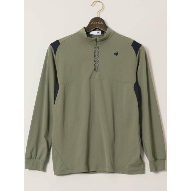 グランバック（GRAND−BACK）/【大きいサイズ】ルコックスポルティフ ゴルフ ハーフジップ 長袖Tシャツ