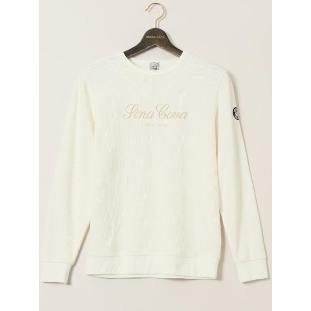 グランバック（GRAND−BACK）/【大きいサイズ 綿100％】シナコバ 針抜き クルー長袖プルオーバー