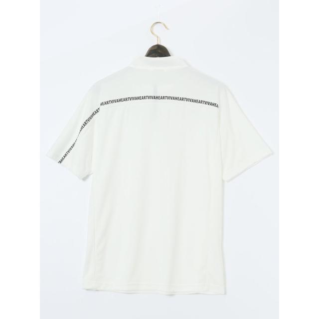 グランバック（GRAND−BACK）/【大きいサイズ】ビバハート 吸水速乾 ハーフジップ 半袖Tシャツ_3