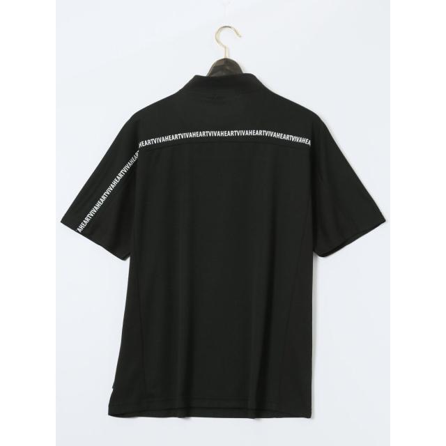 グランバック（GRAND−BACK）/【大きいサイズ】ビバハート 吸水速乾 ハーフジップ 半袖Tシャツ_7