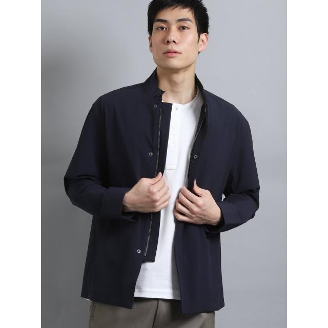 m．f．エディトリアル/コーデュラ ストレッチ セットアップ スタンドシャツアウター