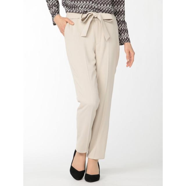 【NEW】m．f．エディトリアル/ダブルクロス セットアップ テーパードパンツ ベージュ