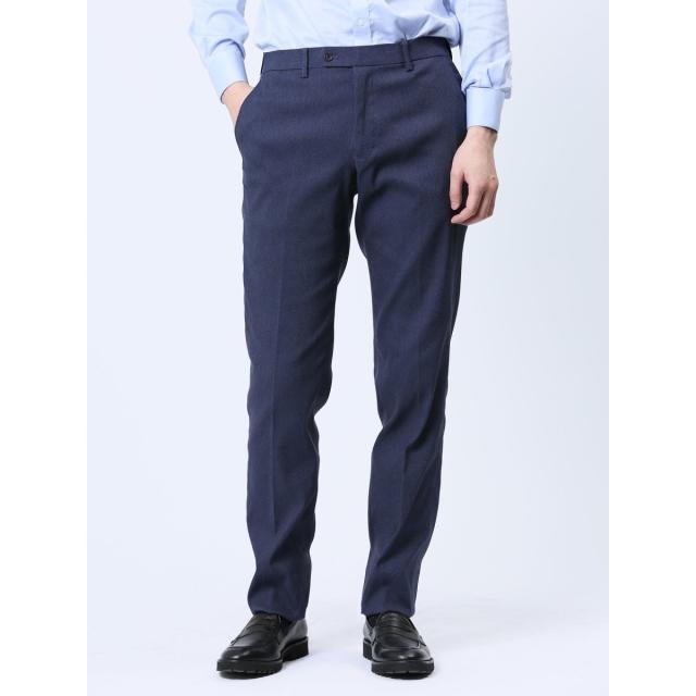 m．f．エディトリアル（m．f．editorial）/スーパーストレッチ スリムフィット ノータックスラックス カルゼダルブルー