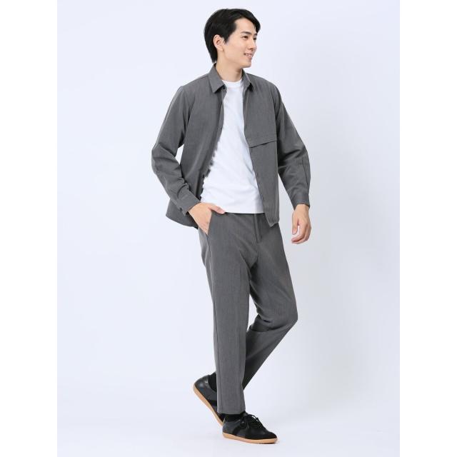 m．f．エディトリアル（m．f．editorial）/レーヨン混ツイル シャツアウター(セットアップ可能)_11