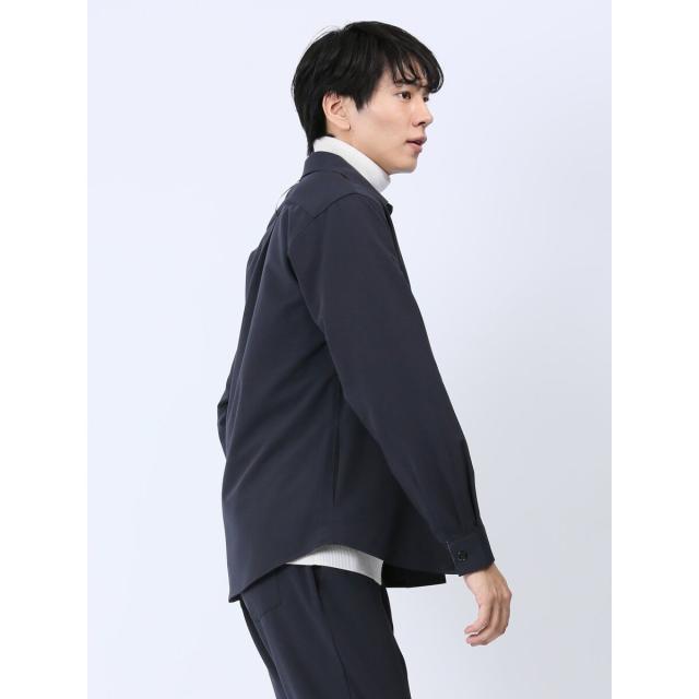 m．f．エディトリアル（m．f．editorial）/レーヨン混ツイル シャツアウター(セットアップ可能)_15