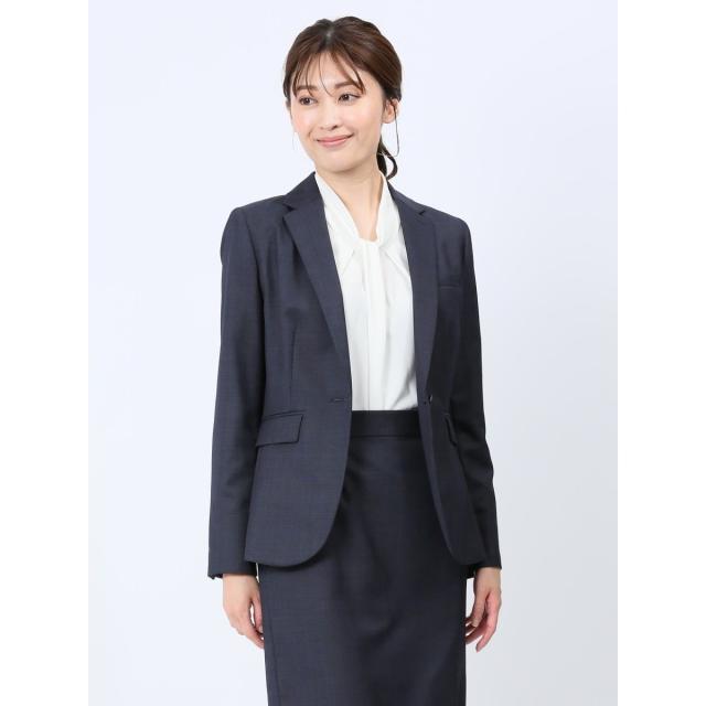 m．f．エディトリアル（m．f．editorial）/【ストレッチ ウォッシャブル】m．f．エディトリアル ウール混 1釦ジャケット(セットアップ…