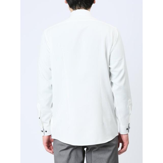 m.f.エディトリアル(m.f.editorial)/m.f.エディトリアル ドビーヘリンボン柄 ボタンダウン長袖シャツ m.f.エディトリアル(m.f.editorial)/m.f.エディトリアル ドビーヘリンボン柄 ボタンダウン長袖シャツ