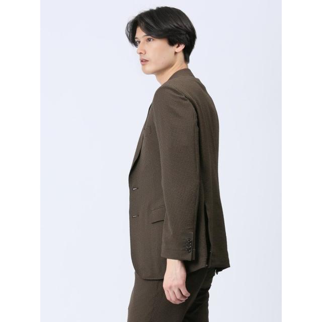m．f．エディトリアル（m．f．editorial）/m．f．エディトリアル ドットエア 2ボタンジャケット 茶(セットアップ可能) m．f．エディトリアル（m．f．editorial）/m．f．エディトリアル