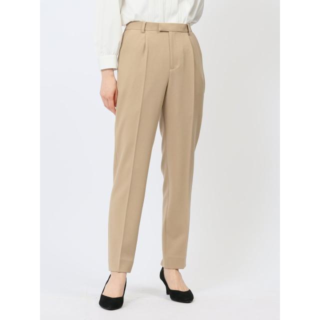 m．f．エディトリアル（m．f．editorial）/ストレッチウォッシャブル テーパードパンツ キャメル(セットアップ可能)