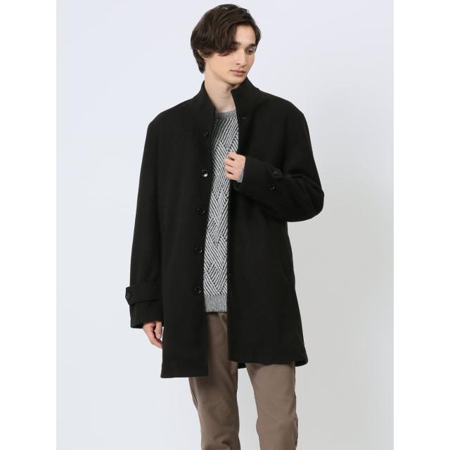 m．f．エディトリアル（m．f．editorial）/【表地ストレッチ】 ニットメルトン イタリアンカラーコートの通販は