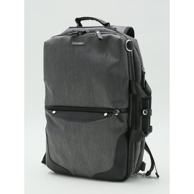 m．f．エディトリアル（m．f．editorial）/m．f．エディトリアル 杢ポリ 3WAYバックパック