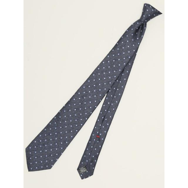 m．f．エディトリアル（m．f．editorial）/m．f．エディトリアル セッテピエゲ シルクドット柄 ネクタイ 8cm幅の通販は