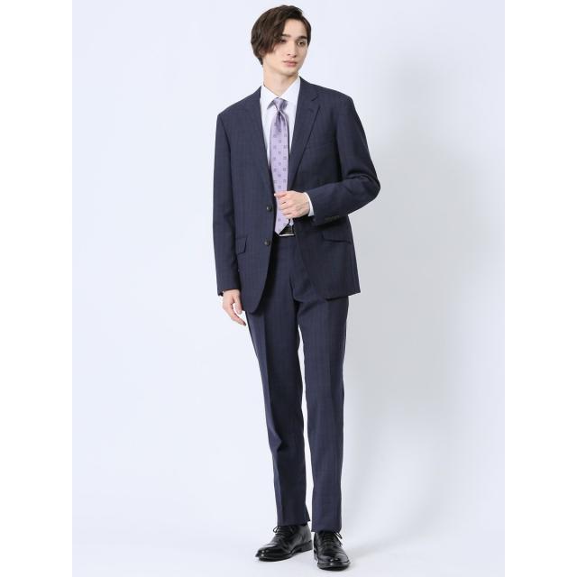 m．f．エディトリアル（m．f．editorial）/【ウール混 ストレッチ】m．f．エディトリアル 2ボタン2ピース セットアップスーツ ストライ…