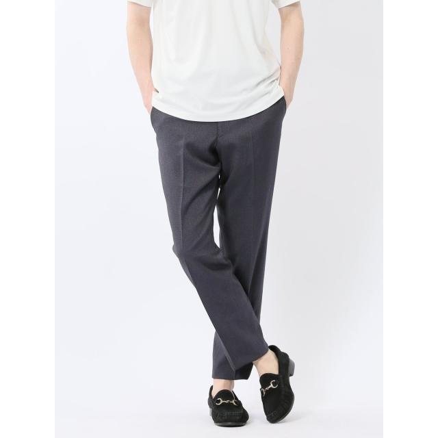 m．f．エディトリアル（m．f．editorial）/m．f．エディトリアル 軽量メッシュ ノータックパンツ デニム調(セットアップ可能)