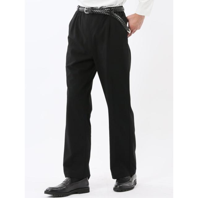 m．f．エディトリアル（m．f．editorial）/circle motion adapt ワイドストレートパンツ(セットアップ可能)