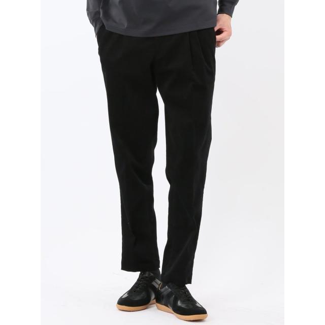 m．f．エディトリアル（m．f．editorial）/【ストレッチ 別珍】m．f．エディトリアル ツータックスラックス(セットアップ可能)