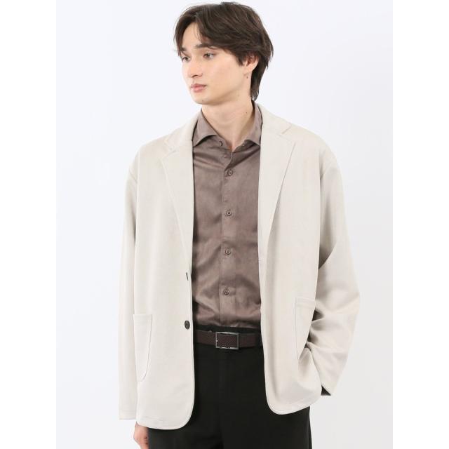 m．f．エディトリアル（m．f．editorial）/【ストレッチ ややゆったり】m．f．エディトリアル 起毛 2ボタン ジャケット