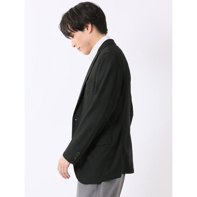 m．f．エディトリアル（m．f．editorial）/ストレッチ ウォッシャブル ナイロン混 もちもち スリムフィット 2ボタン ジャケット メンズ_2