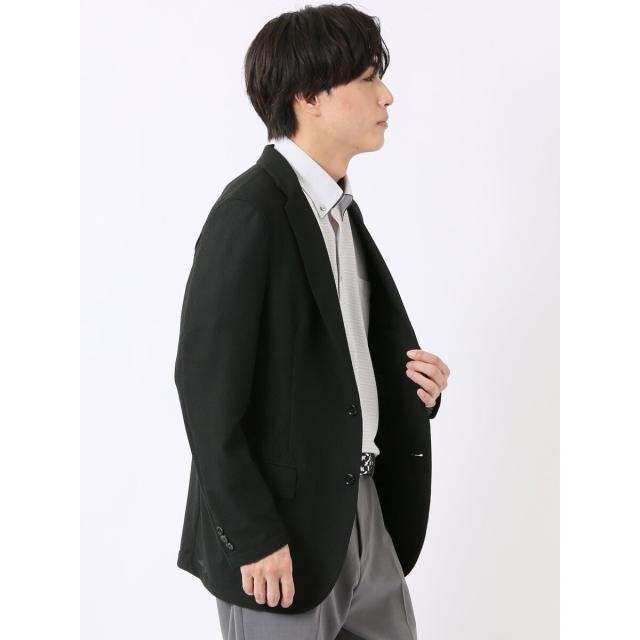 m．f．エディトリアル（m．f．editorial）/ストレッチ ウォッシャブル ナイロン混 もちもち スリムフィット 2ボタン ジャケット メンズ_4