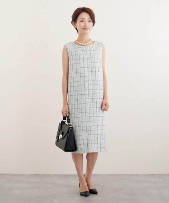 DRESS LAB ツイードワンピース、ジャケット２点セット - スカート