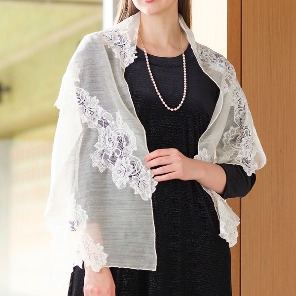 リリアンビューティ（Liliane Burty）/シアーレースストール