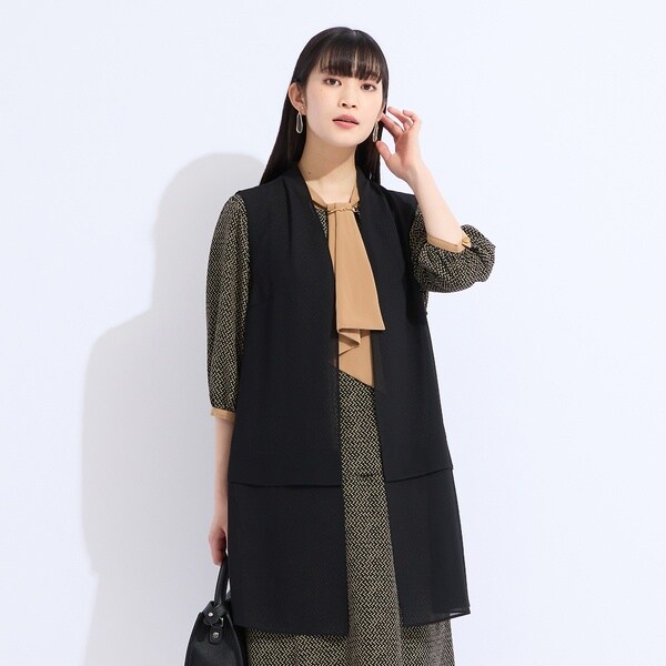 レディースコート リリアンビューティ（Liliane Burty）/【セットアップ対応】梨地ジョー