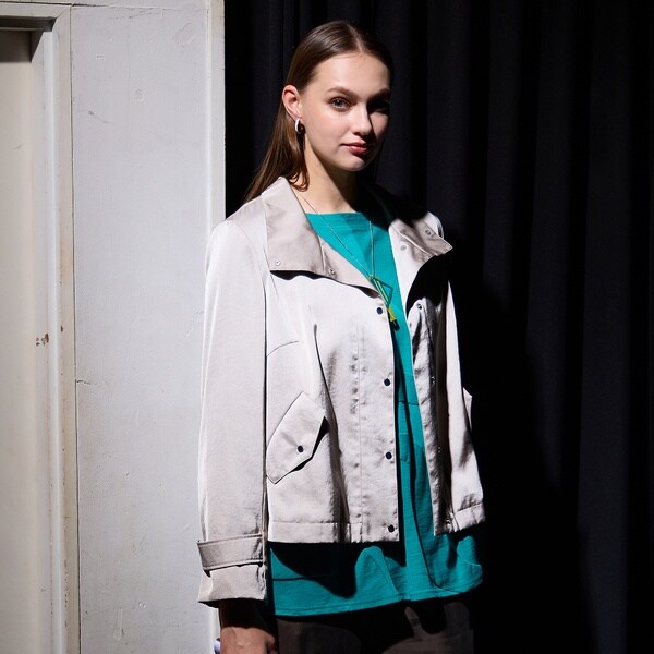 リリアンビューティ（Liliane Burty）/【M〜4L】ダルサテン4WAYコート