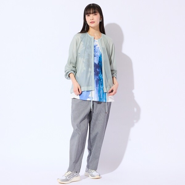 リリアンビューティ（Liliane Burty）/【Sprout．/L〜4L】オールゴムドビーストライプパンツ_9