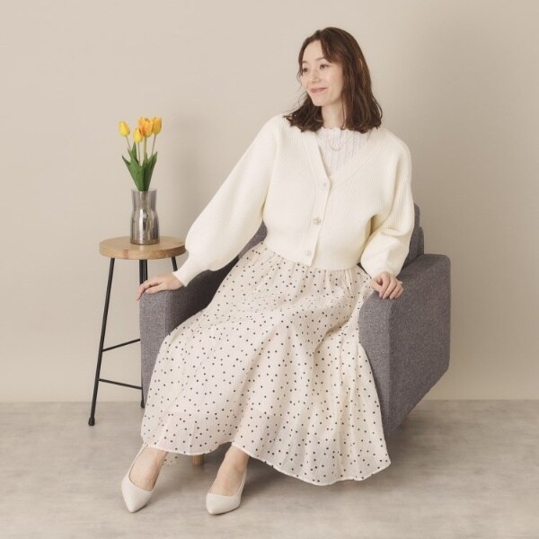 【NEW】イッツデモ(ITS’DEMO)/【手洗い可】アソートビジューボタンカーデの通販は 【NEW】イッツデモ(ITS’DEMO)/【手洗い可】アソートビジューボタンカーデの通販は