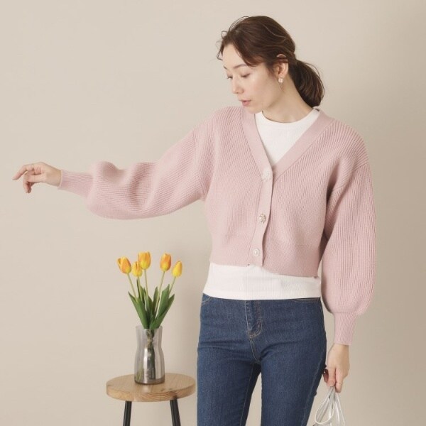 【NEW】イッツデモ(ITS’DEMO)/【手洗い可】アソートビジューボタンカーデの通販は 【NEW】イッツデモ(ITS’DEMO)/【手洗い可】アソートビジューボタンカーデの通販は