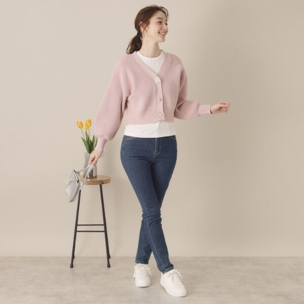 【NEW】イッツデモ(ITS’DEMO)/【手洗い可】アソートビジューボタンカーデの通販は 【NEW】イッツデモ(ITS’DEMO)/【手洗い可】アソートビジューボタンカーデの通販は