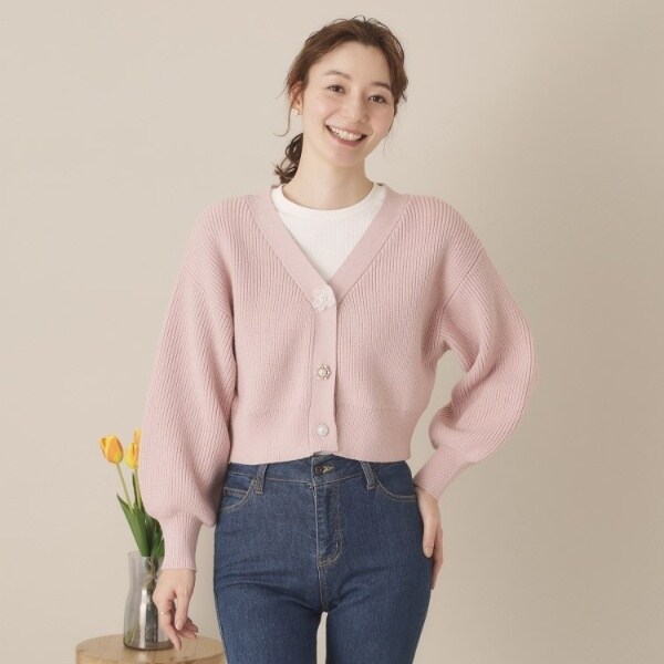 【NEW】イッツデモ(ITS’DEMO)/【手洗い可】アソートビジューボタンカーデの通販は 【NEW】イッツデモ(ITS’DEMO)/【手洗い可】アソートビジューボタンカーデの通販は