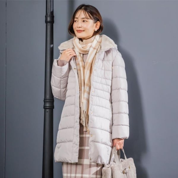 イッツデモ（ITS’DEMO）/【撥水加工】中綿フードコート