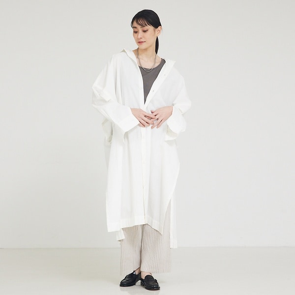 コレックス（collex）/【YARMO/ヤーモ】オーバーサイズ　ポンチョ　シャツ