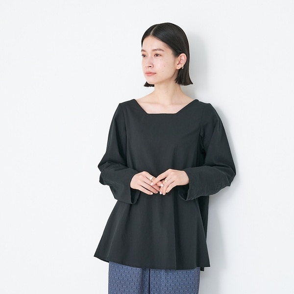 コレックス（collex）/オーガニックコットンサックブラウス