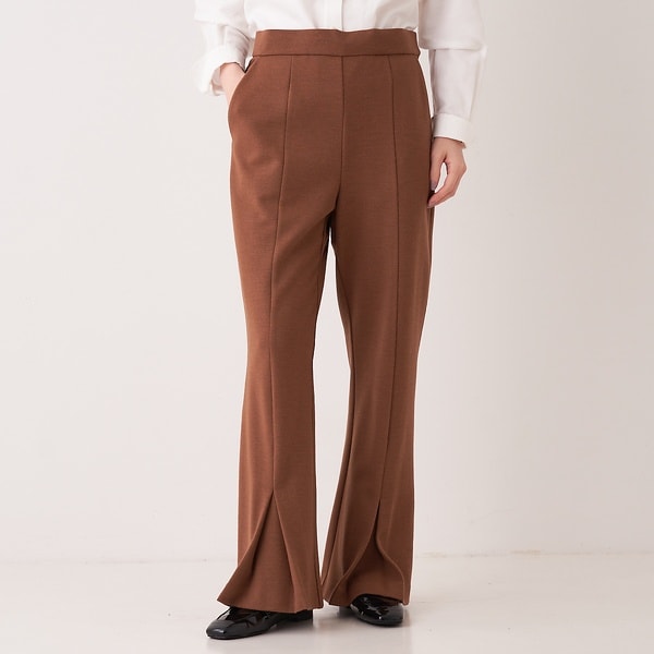 コレックス（collex）/【WEB限定】ウール混　カットポンチフレアパンツ_2