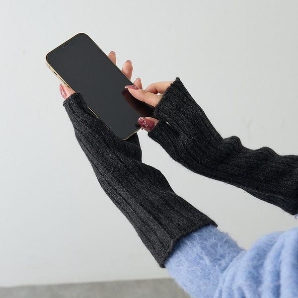 コレックス（collex）/【WILLIAM BRUNTON】カシミヤリブリストウォーマー