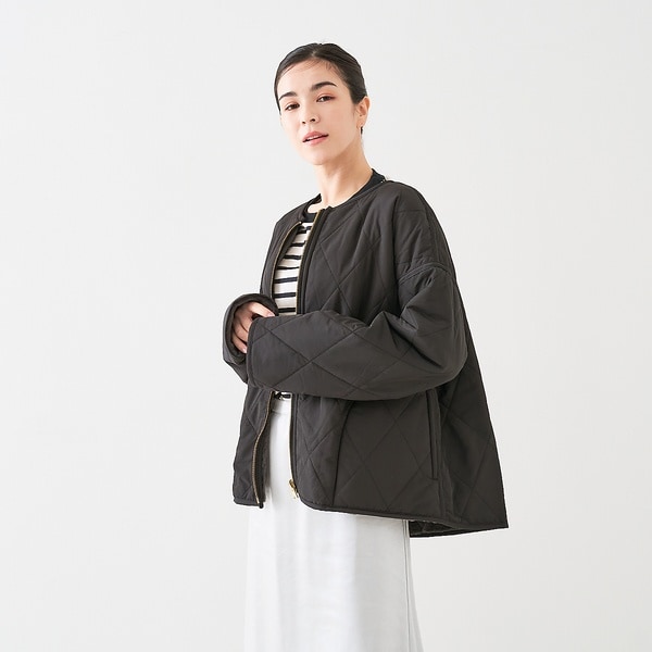 コレックス（collex）/【WEB限定】タフタ×ファーキルト リバーシブルブルゾン