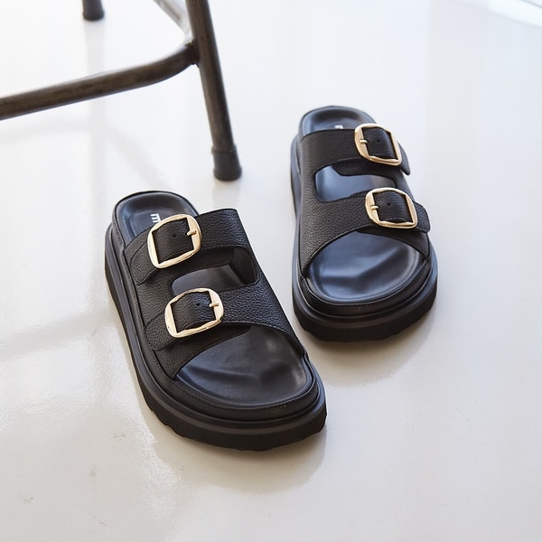 コレックス（collex）/【MOHI/モヒ】 ダブルバックル レザーサンダル