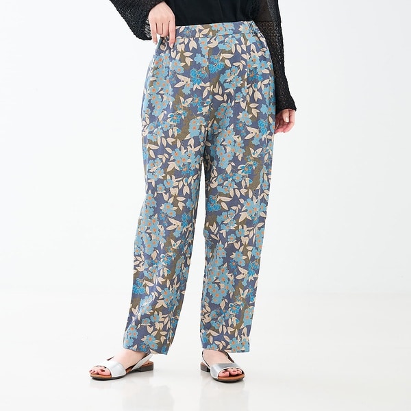 コレックス（collex）/ボタニカルプリントパンツ