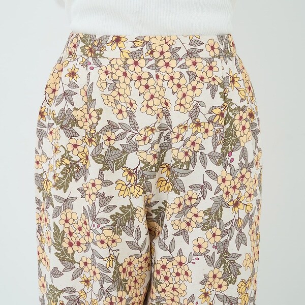コレックス（collex）/ボタニカルプリントパンツ