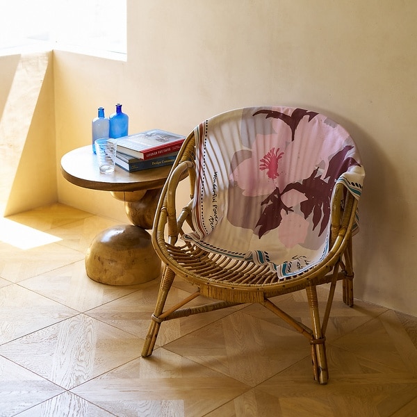 コレックス（collex）/ボタニカルプリント　大判ストール