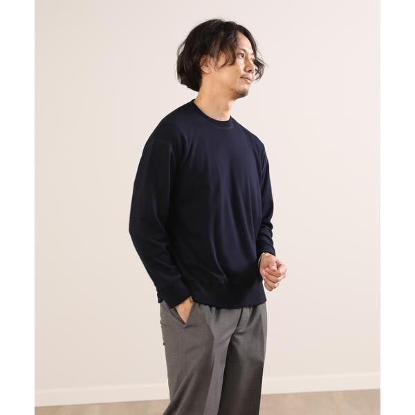 イッツインターナショナル（I．T．’S． international）/クルーネックニット《オーガニックエアーコットン》《ユニセックス》_10