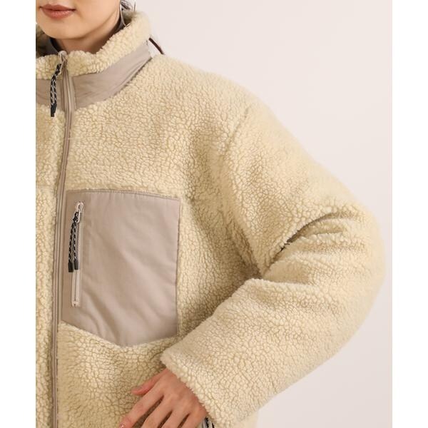 イッツインターナショナル/リバーシブルボアダウンジャケット《TAION &amp; LIMONTA EAST》