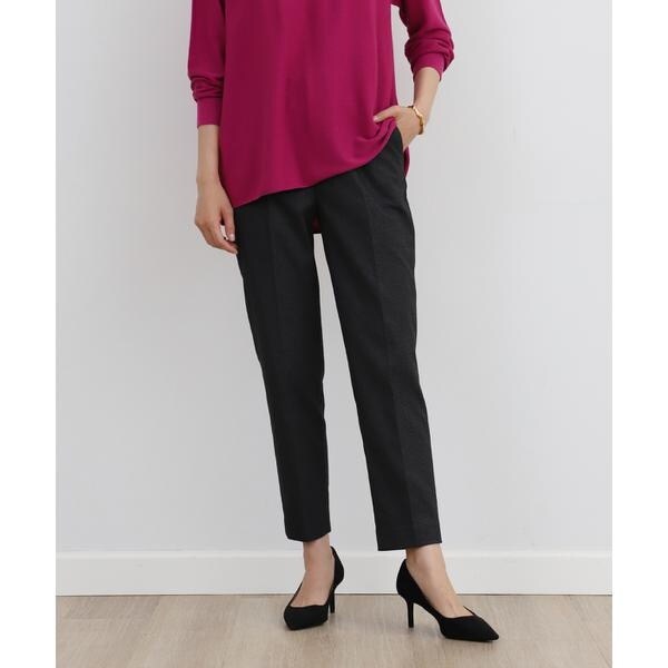 イッツインターナショナル（I．T．’S． international）/【洗える・ストレッチ】ベーシックテーパードパンツ