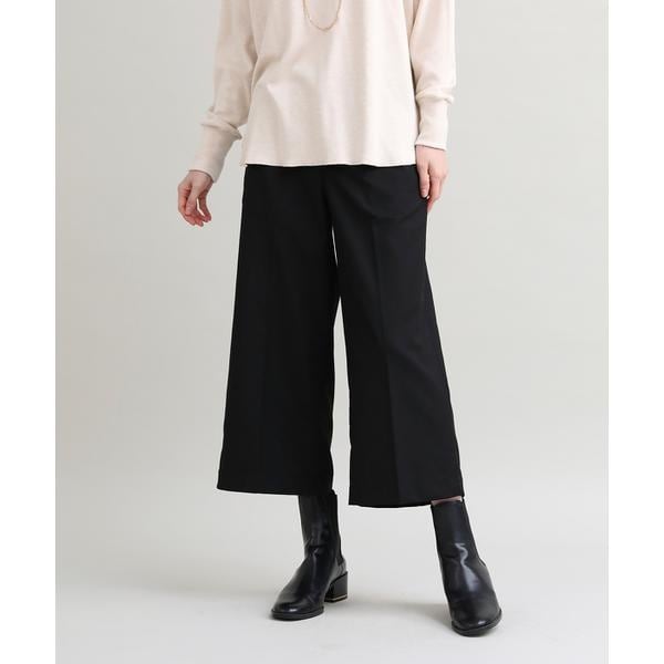 イッツインターナショナル（I．T．’S． international）/ベーシックワイドクロップドパンツ