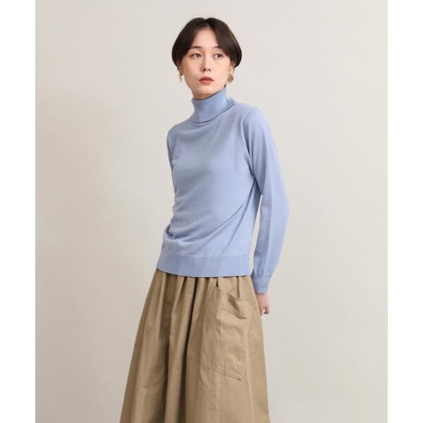 イッツインターナショナル（I．T．’S． international）/ベーシックタートルネックニット《HARMONY》