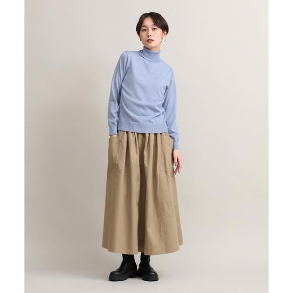 イッツインターナショナル（I．T．’S． international）/ベーシックタートルネックニット《HARMONY》